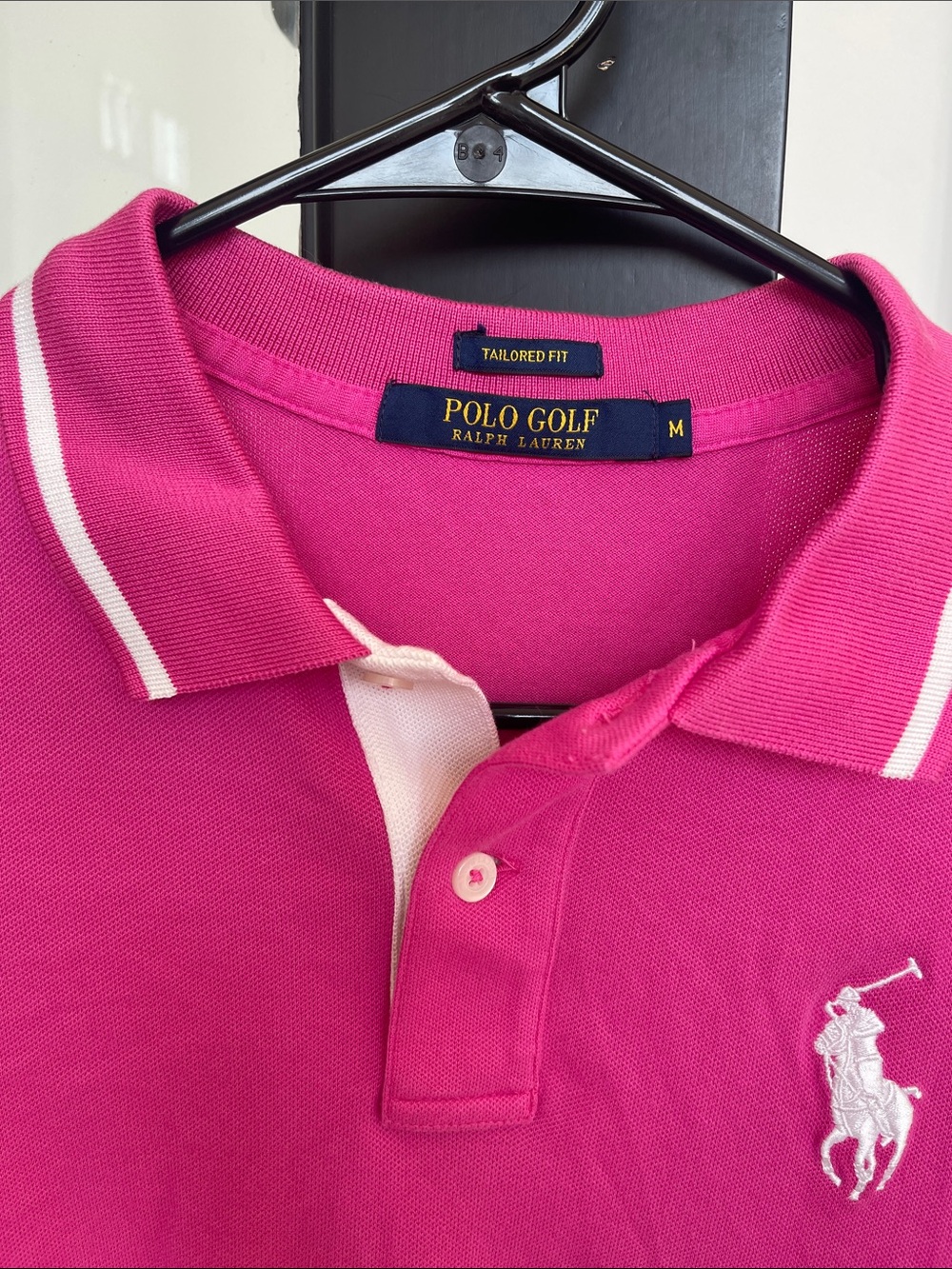 Polo by Ralph Lauren Womens Pink Polo Shirt - Picture 2 of 4